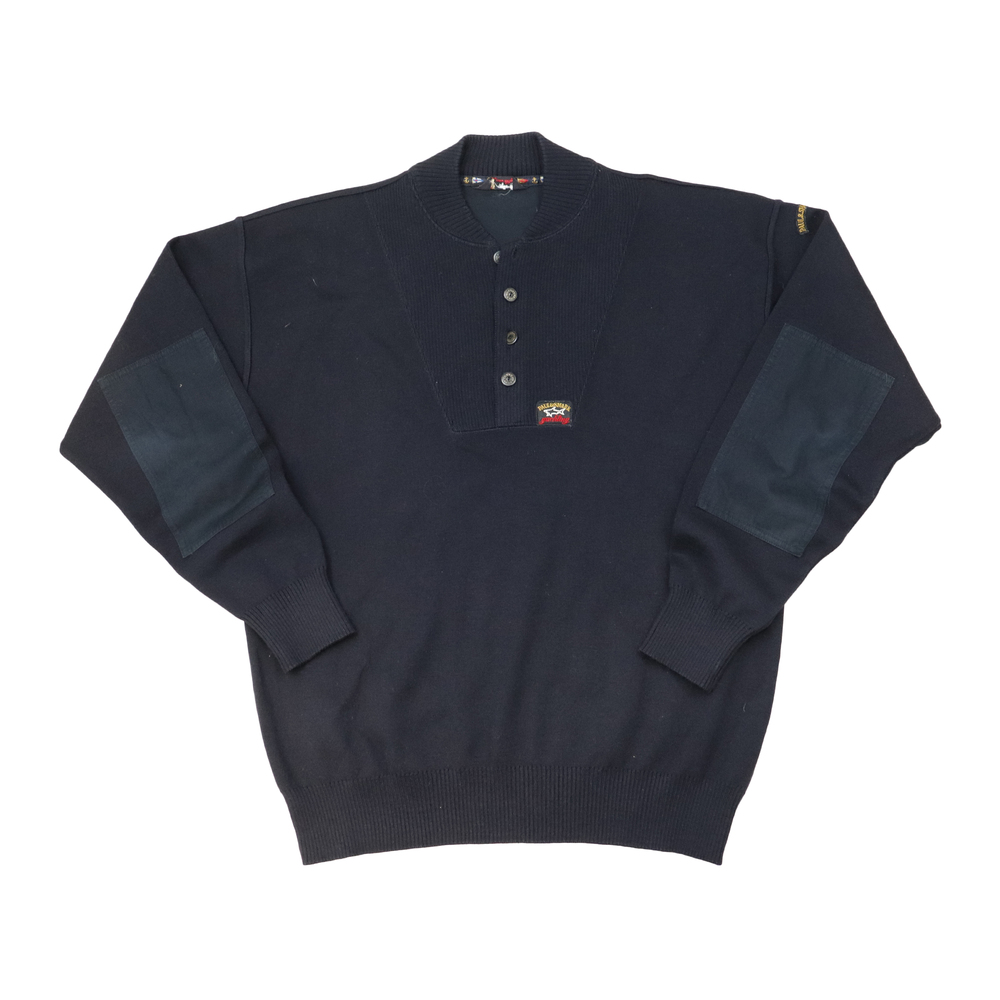 Paul And Shark Yatch Navy Knit Swater Size L